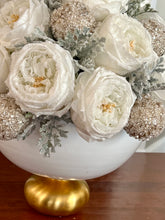 Load image into Gallery viewer, WINTER WHITE ROSE ARRANGEMENT
