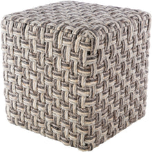 Load image into Gallery viewer, CORA OTTOMAN- LIGHT GRAY
